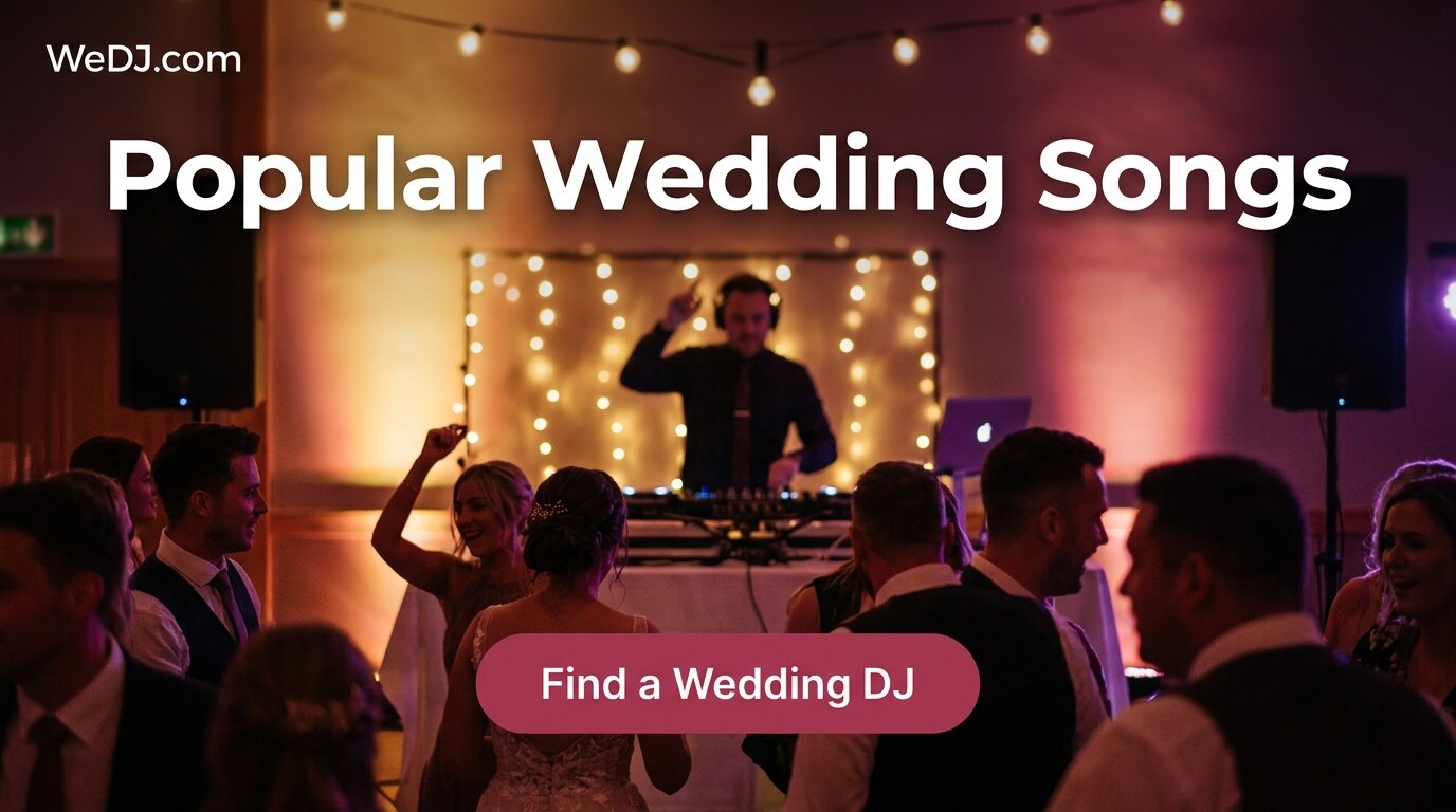 Find a wedding DJ for Popular Wedding Songs — Top 200 Dance Hits