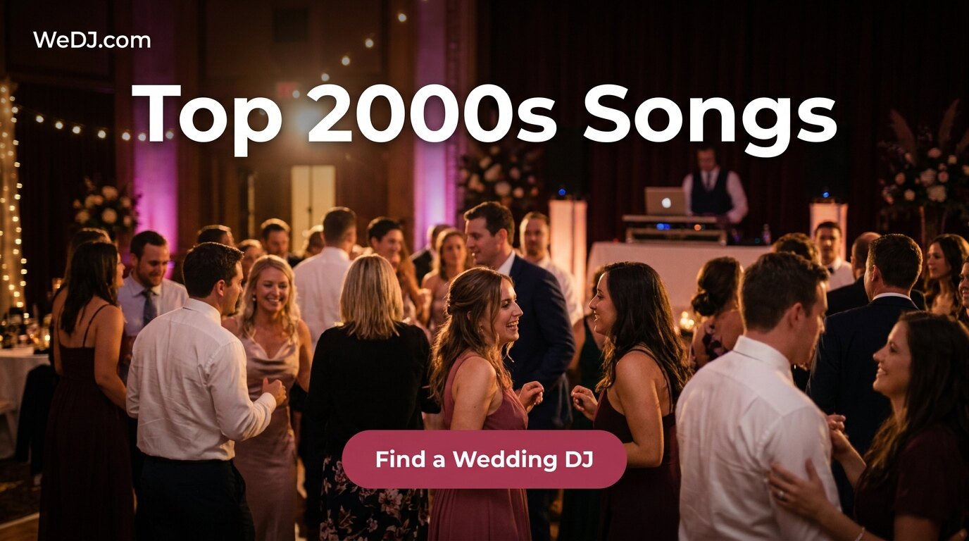 Find a wedding DJ for Top 2000s Wedding Songs — Best of the 2000s