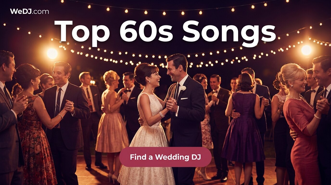 Find a wedding DJ for Top 60s Wedding Songs — Best of the 1960s