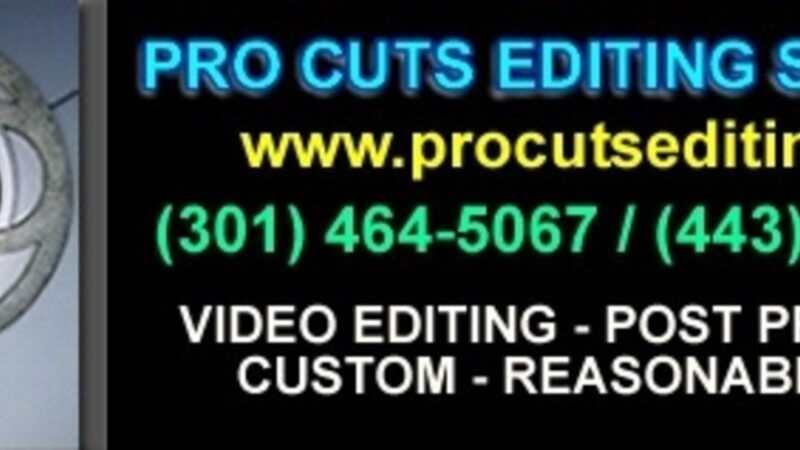 Pro Cuts Editing Services